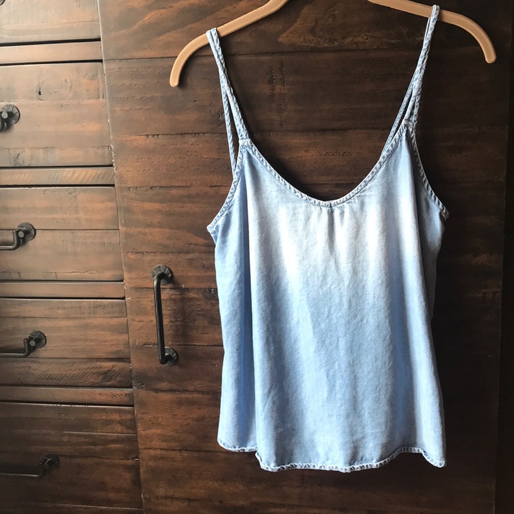 Anthropology chambray tank